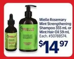 Walmart Mielle Rosemary Mint Strengthening Shampoo or Mint Hair Oil offer