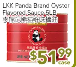 Ample Food Market LKK Panda Brand Oyster Flavored Sauce offer