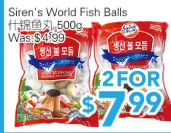 Ample Food Market Siren's World Fish Balls offer