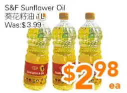 Ample Food Market S&F Sunflower Oil offer