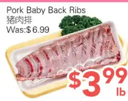 Ample Food Market Pork Baby Back Ribs offer