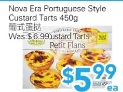 Ample Food Market Nova Era Portuguese Style Custard Tarts offer