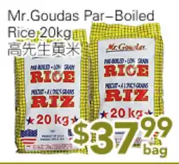 Ample Food Market Mr. Goudas Par-Boiled Rice offer