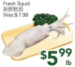 Ample Food Market Fresh Squid offer