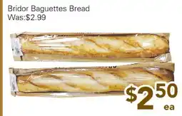 Ample Food Market Bridor Baguettes Bread offer