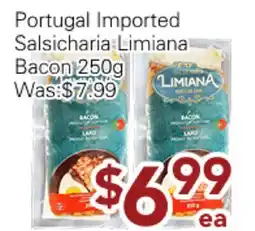 Ample Food Market Portugal Imported Salsicharia Limiana Bacon offer