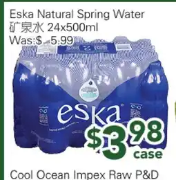 Ample Food Market Eska Natural Spring Water offer