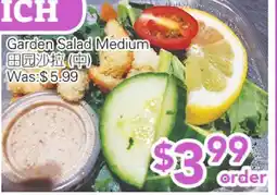 Ample Food Market Garden Salad Medium offer