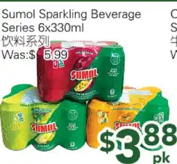 Ample Food Market Sumol Sparkling Beverage Series offer