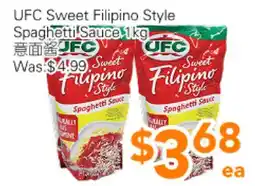 Ample Food Market UFC Sweet Filipino Style Spaghetti Sauce offer