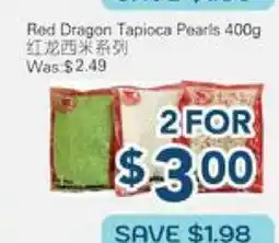 Oceans Fresh Food Market Red Dragon Tapicca Pearls offer