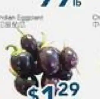 Oceans Fresh Food Market Eggplant offer