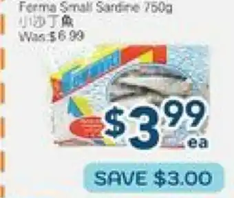 Oceans Fresh Food Market Ferma Small Sardine offer
