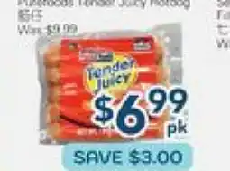 Oceans Fresh Food Market Purefood Tonder Juicy Hotdog offer