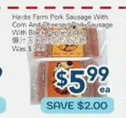 Oceans Fresh Food Market Sausage offer