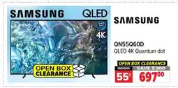 2001 Audio Video SAMSUNG 55 QLED 4K Quantum dot offer