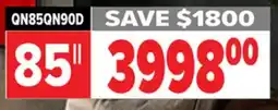 2001 Audio Video SAMSUNG 85 Neo QLED 4K TV offer