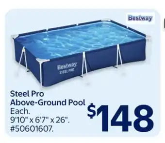 Walmart Steel Pro Above-Ground Pool offer