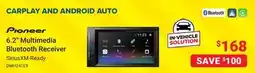 Visions Electronics Pioneer Multimedia with 6.2 WVGA Bluetooth offer