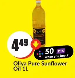 FreshCo Oliya Pure Sunflower Oil 1 L offer