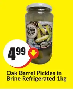 FreshCo Oak Barrel Pickles in Brine Refrigerated 1 kg offer
