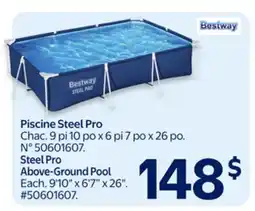 Walmart Street Pro Above-Ground Pool offer