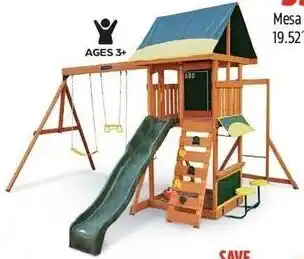 Canadian Tire KidKraft Brightside Swing Set offer