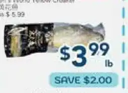 Oceans Fresh Food Market Snow World Yellow Croaker offer