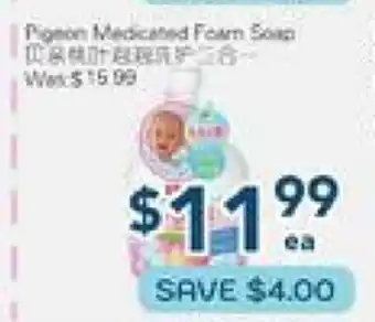 Oceans Fresh Food Market Pigeon Medicated Foam Soap offer