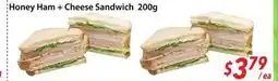 Bestco Food Mart Honey Ham + Cheese Sandwich offer