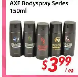 Bestco Food Mart Axe Bodyspray Series offer