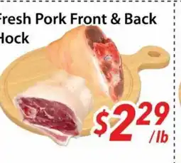 Bestco Food Mart Fresh Pork Front & Back Hock offer
