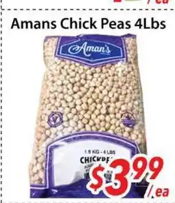 Bestco Food Mart Amans Chick Peas offer