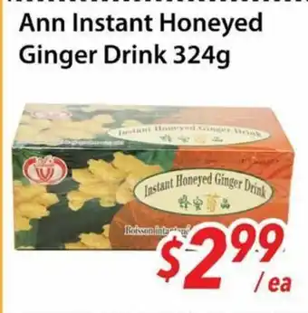 Bestco Food Mart Ann Instant Honeyed Ginger Drink offer