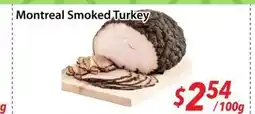 Bestco Food Mart Montreal Smoked Turkey offer