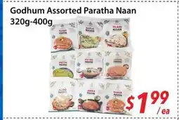 Bestco Food Mart Godhum Assorted Paratha Naan offer