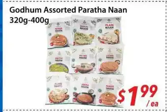 Bestco Food Mart Godhum Assorted Paratha Naan offer