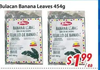 Bestco Food Mart Bulacan Banana Leaves offer