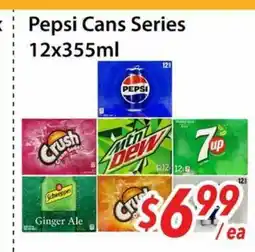Bestco Food Mart Pepsi Cans Series offer