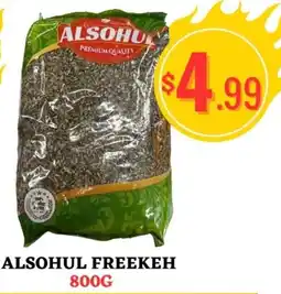 Al-Salam Supermarket Alsohul freekeh offer