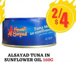 Al-Salam Supermarket Alsayad tuna in sunflower oil offer