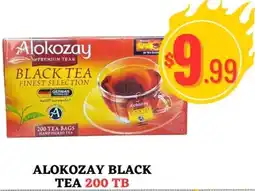 Al-Salam Supermarket Alokozay black tea offer