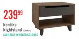 The Brick Nordika Nightstand - Walnut offer