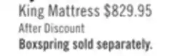 The Brick Sealy Essential Collection Kylie 2.0 Tight Top Luxury Firm King Mattress Set offer