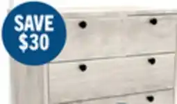 The Brick Hart Bedroom Chest of Drawers, 5-Drawer, 24.6W x 36.2H, Made in Canada - White offer