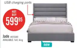 The Brick Jade Queen Upholstered Bed offer