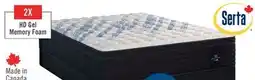 The Brick Serta iComfort Hybrid ProHD Vanguard 3.0 Eurotop Queen Mattress offer