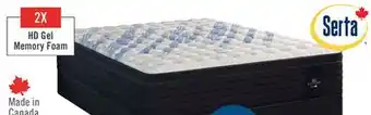 The Brick Serta iComfort Hybrid ProHD Vanguard 3.0 Eurotop Queen Mattress offer