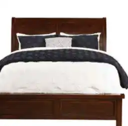 The Brick Sonoma Panel Bed with Headboard & Frame, Mango Brown - Queen Size offer