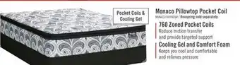 The Brick Springwall Monaco Pillowtop Luxury Firm Twin Mattress offer